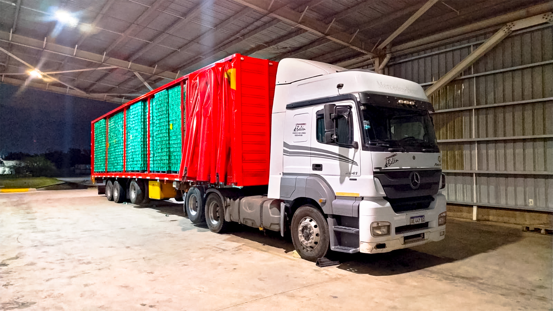 TRANSPORTE BELEN SRL SAIDER CON LATAS